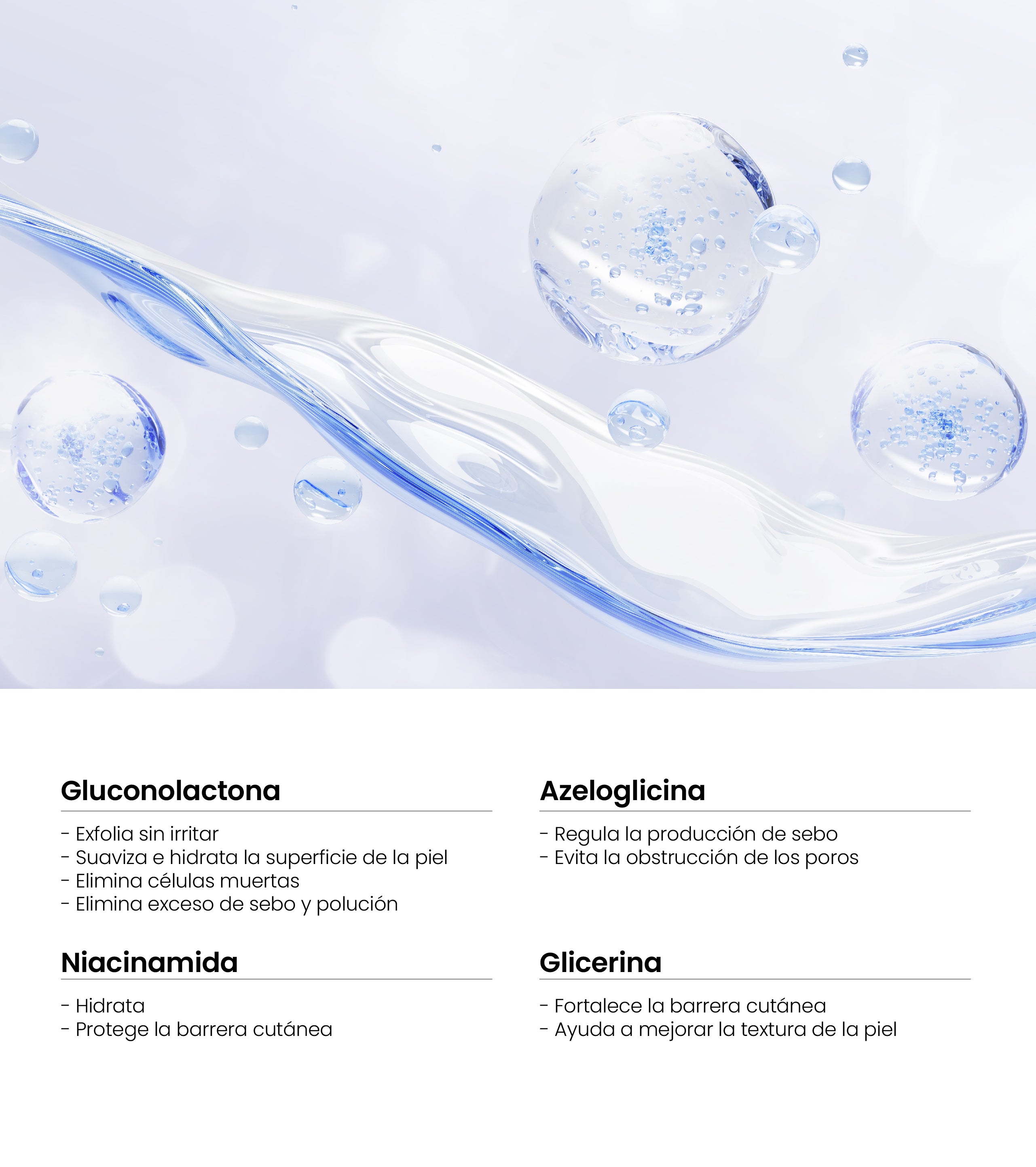 Active cleansing gel