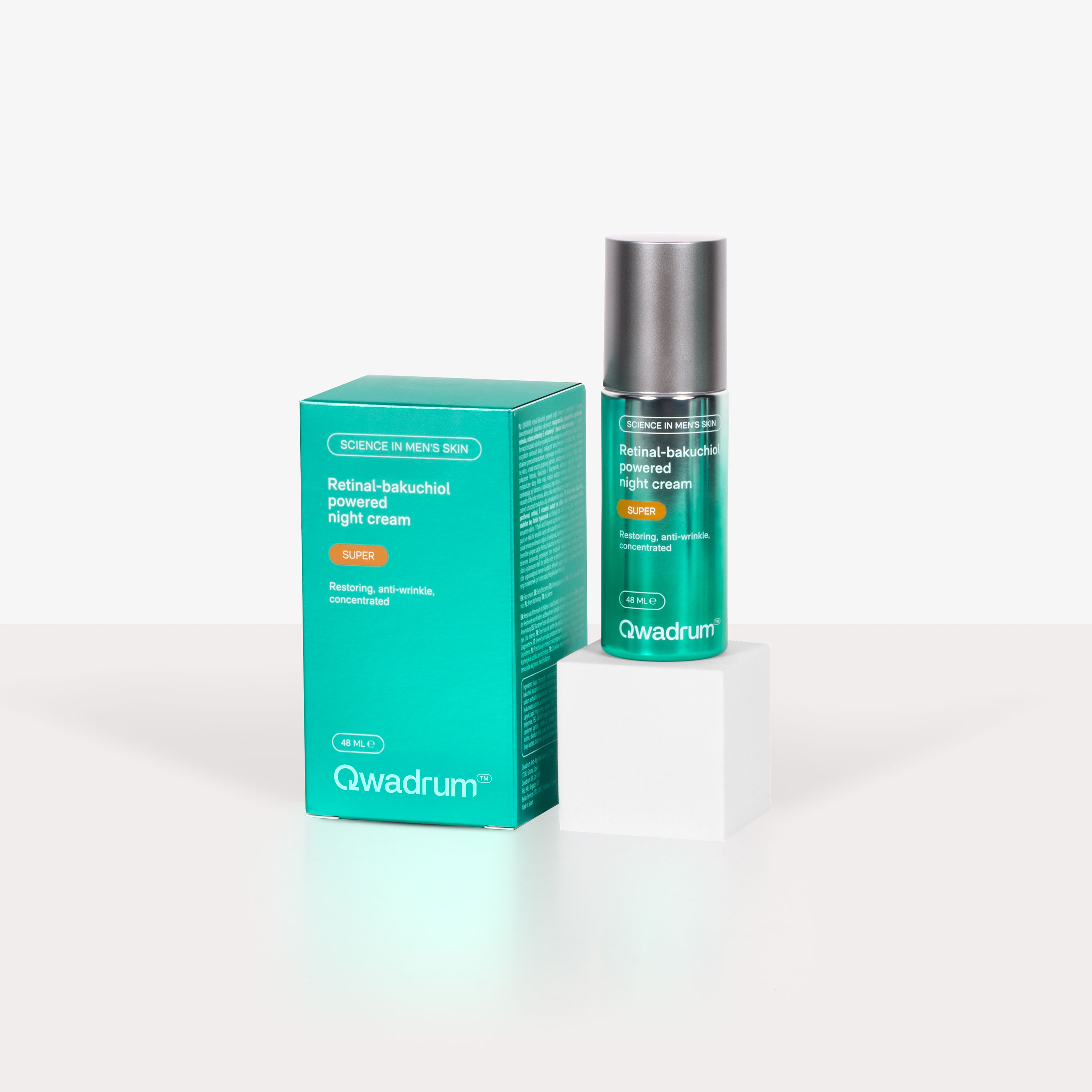 Retinal-backuchiol powered night cream