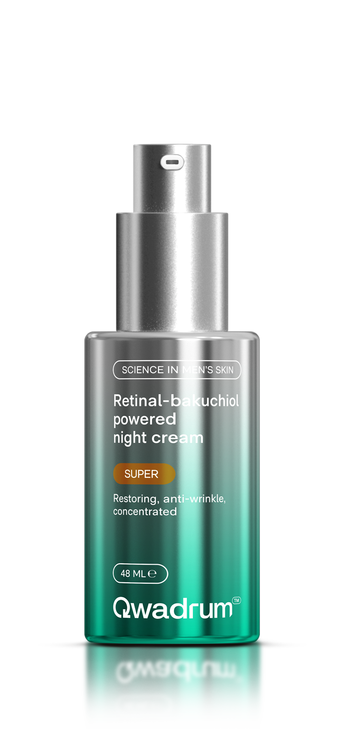 Retinal-backuchiol powered night cream